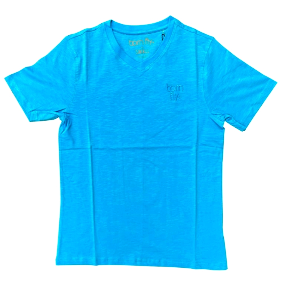 Born Fly Teal V - Neck Size 2XL New In Bag